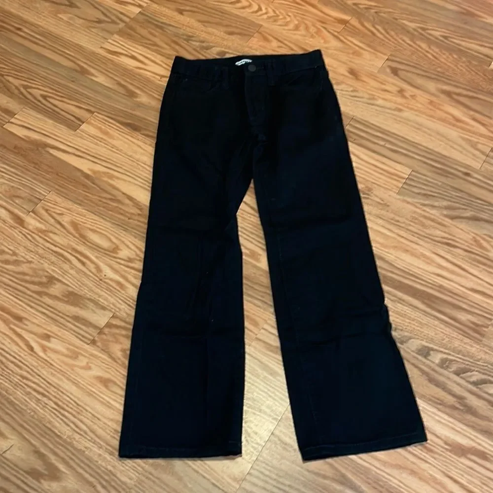 Old Navy Boy’s Straight Black Jeans, 8
